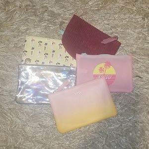 PACK OF 5 MAKEUP BAGS